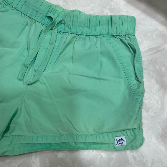 Southern Tide Cotton Shorts, Mint Green, elastic waist with drawstring, Sz Small - Picture 3 of 12